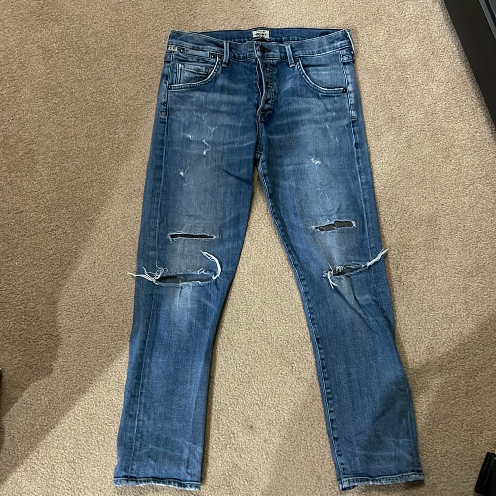 Citizens of humanity button fly skinny jeans - Size 27